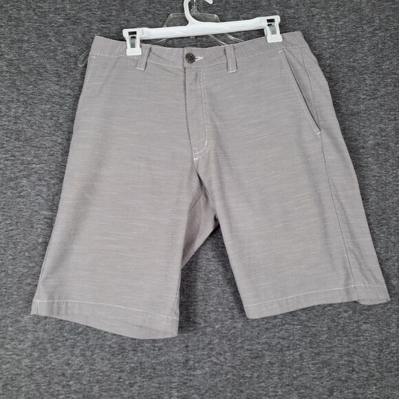 Travis Mathew Mens 32 Gray Performance 10" Inseam Shorts Golf Casual - Picture 1 of 13